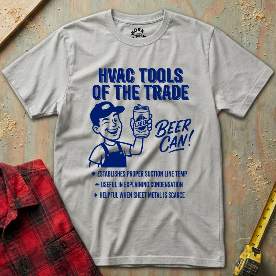 Ash Beer Can Tool T-Shirt 