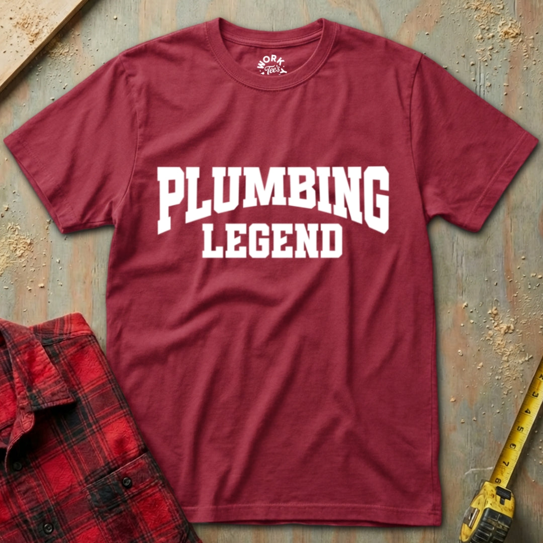 Red Plumbing Legend T-Shirt