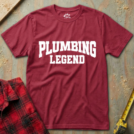 Red Plumbing Legend T-Shirt