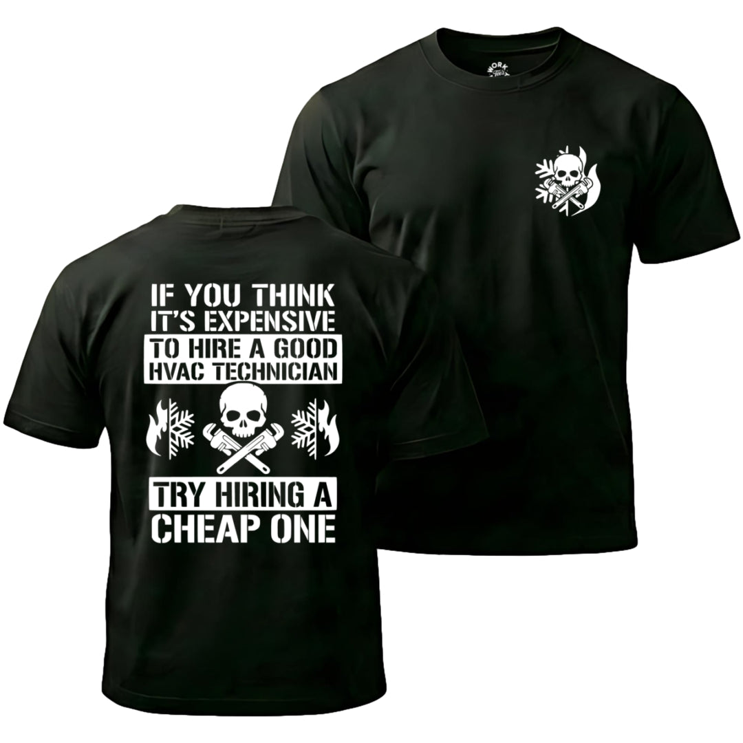 Hire a Good HVAC Technician T‑Shirt Printify
