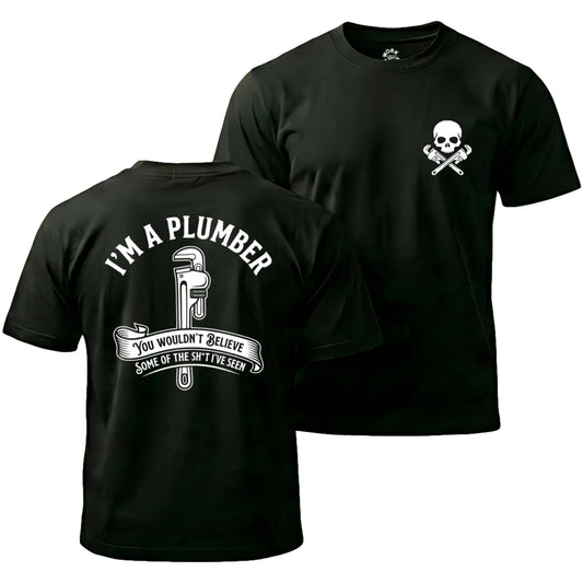 Black Plumber's See Some Sh*t T-Shirt